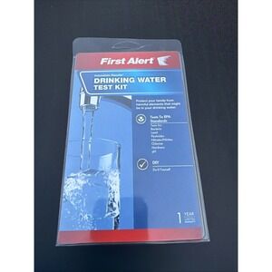 First Alert Drinking Water Test Kit Immediate Results NIP New EPA Standards